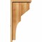 Ekena Millwork Monterey Rough Sawn Corbel w/Backplate, Western Red Cedar, 8"W x 12"D x 24"H COR08X12X24MON01RWR - alternate 4